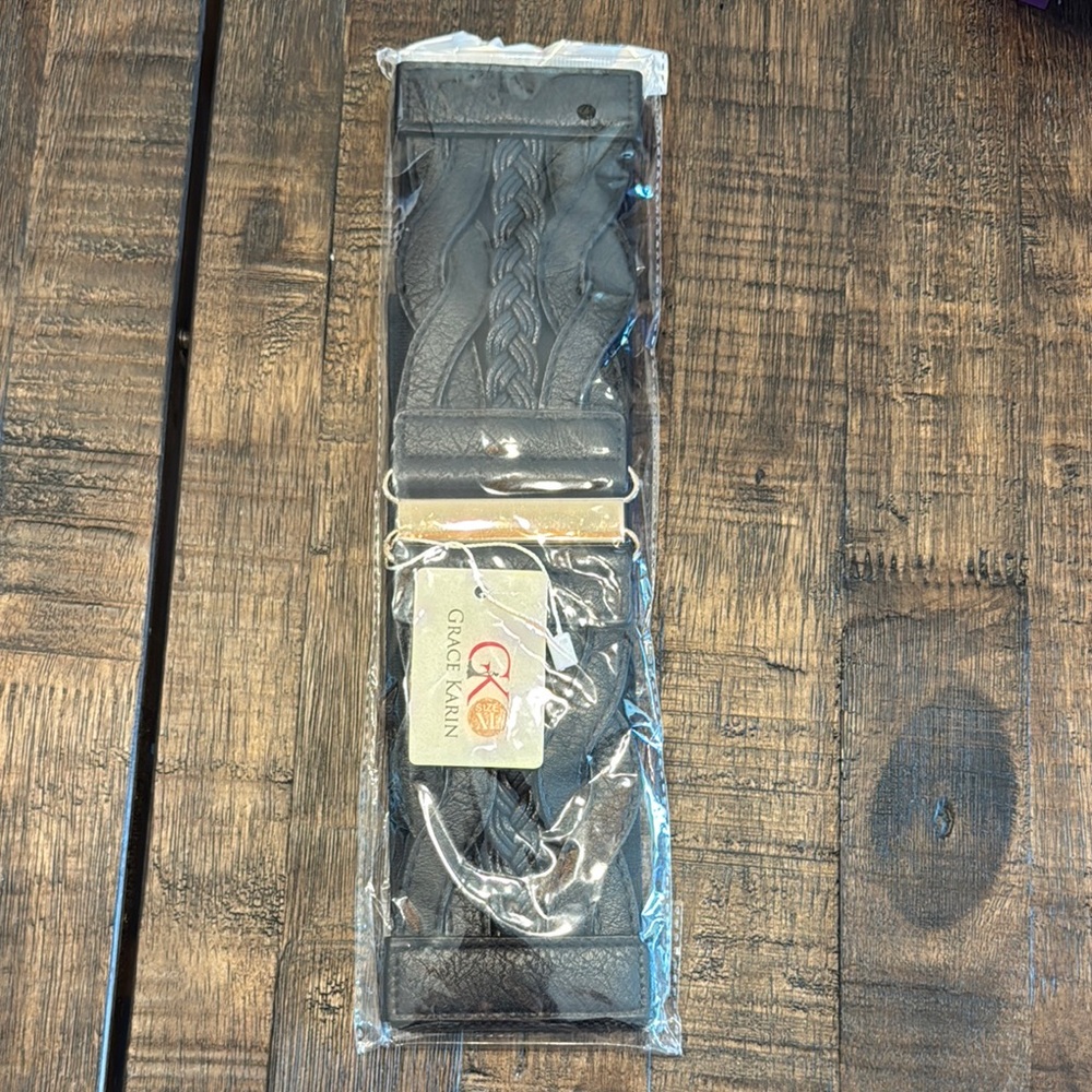 Chico's Black Wide Belt